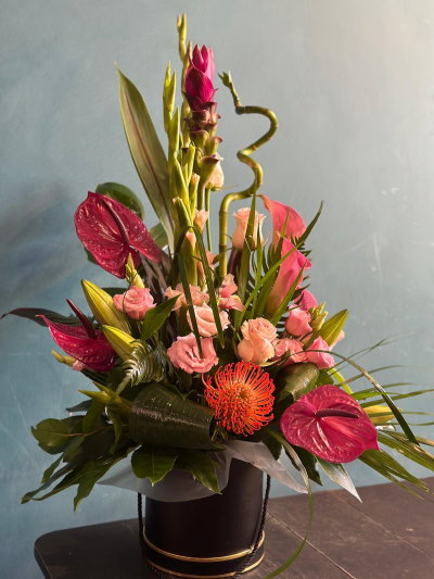 Eternal Charm - What could be more perfect than this fabulous collection of quality flowers hand-tied and delivered in water.