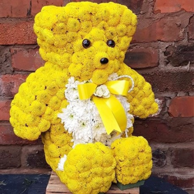 3D Sitting Teddy - The 3D sitting teddy. Your colour choice. 3 days notice.